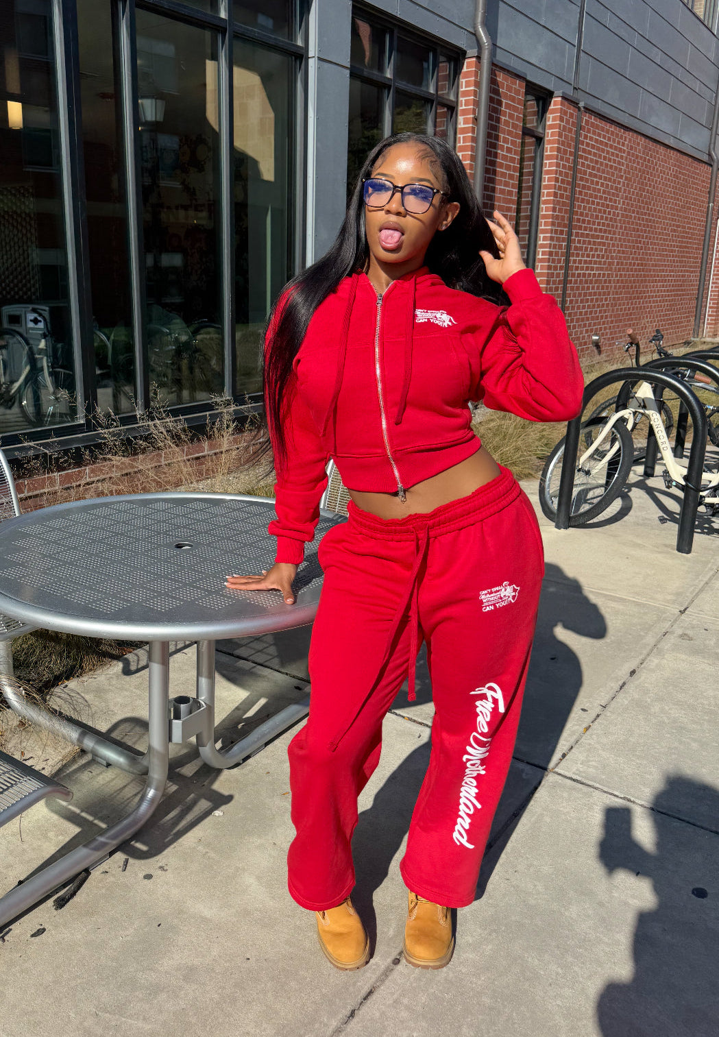 CANT SPELL ZIP UP SWEATSUIT