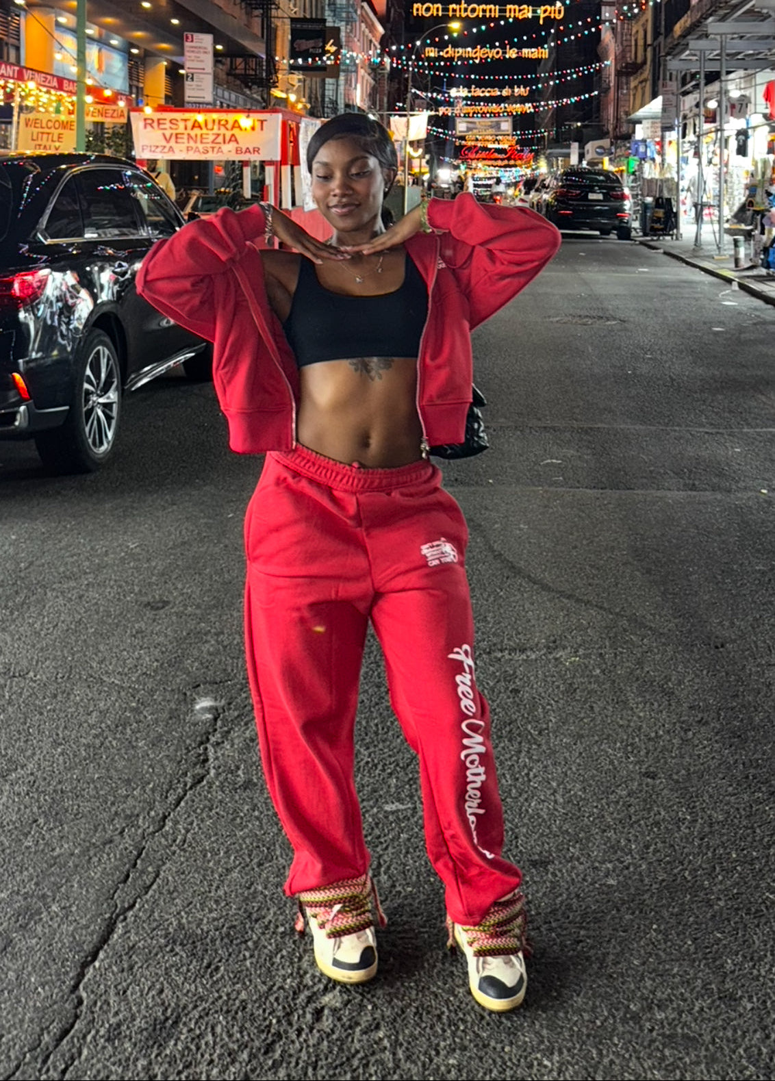 CANT SPELL ZIP UP SWEATSUIT