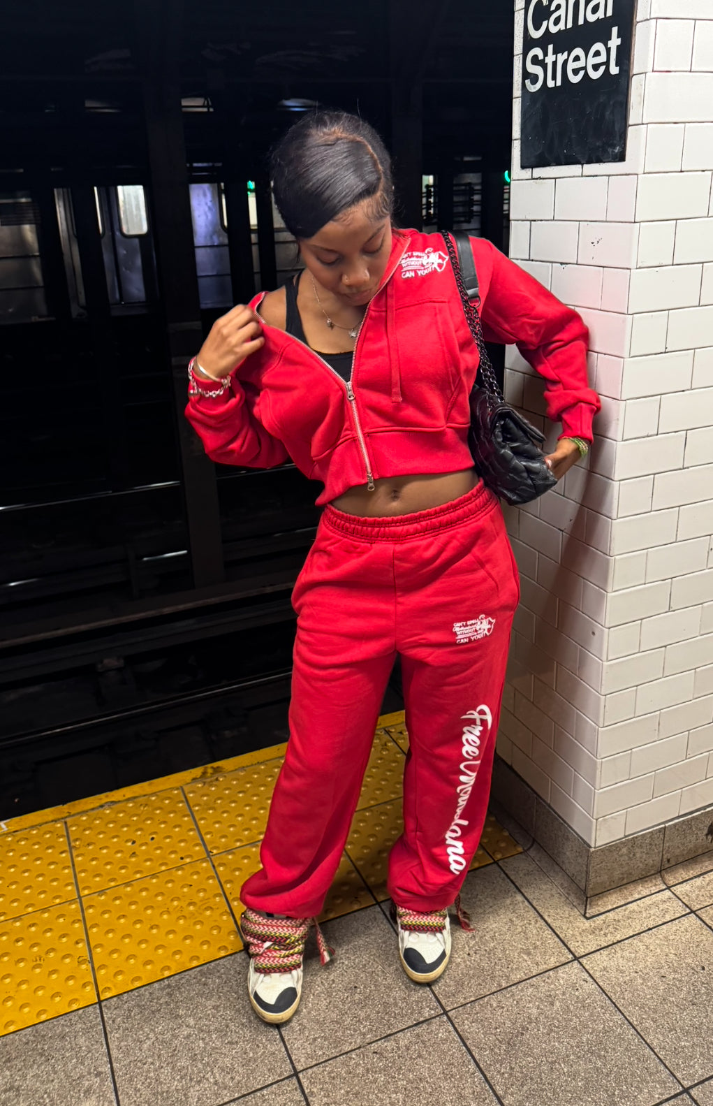 CANT SPELL ZIP UP SWEATSUIT