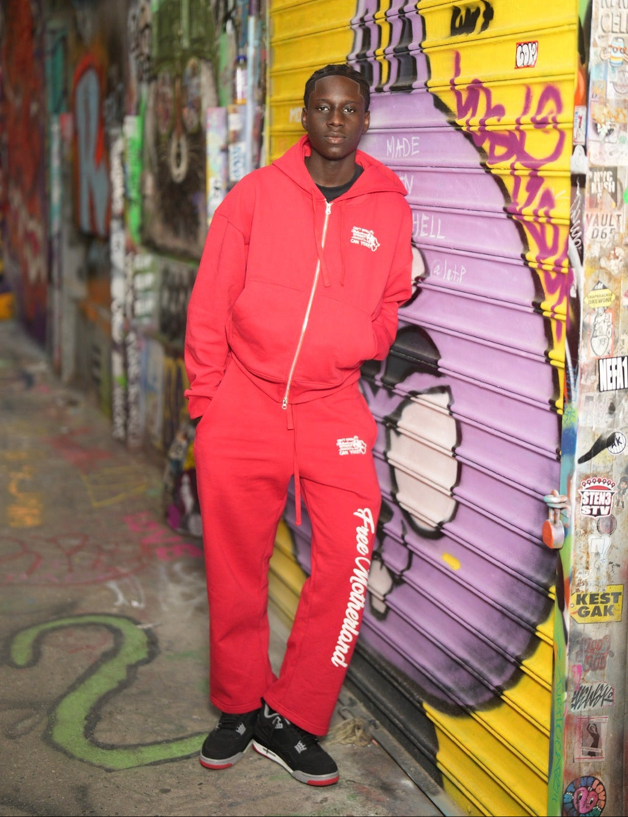 CANT SPELL ZIP UP SWEATSUIT